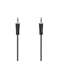 Hama 00205262 garso laidas, 3,5 mm stereo kištukas – kištukas, 1,5 m, juodas