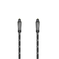 Audio kabelis Hama 00205139 1,5 m TOSLINK patinas į patiną juodas