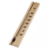 Hama 00186401 mechaninis kambario termometras, medžio spalva