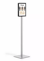 Informacinis stovas Durable INFO STAND BASIC A4 metalas plastikas pilkas
