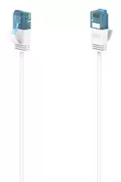 Hama Flexi-Slim tinklo kabelis baltas 1,5 m Cat6a U/UTP