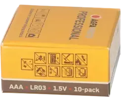 AgfaPhoto Professional Micro (AAA) šarminė baterija 1.5 V 10 vnt. (110-853482)