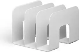 Žurnalų stovas Durable ECO Plastic pilkas