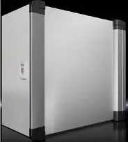 Rittal AX 6315.350 montažinė dėžė 210×380×380 mm, plienas/aliuminis/plastikas, šviesiai pilka