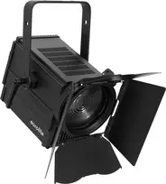 Teatro prožektorius EUROLITE LED THA-100F TRC juodas 100W – sceninis / užpildantis šviestuvas su fiksuotu korpusu