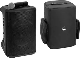 Nešiojamas PA garsiakalbis Omnitronic PORTY-8A 8 colių, 200W, belaidis