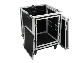Flight case Roadinger 3010999M Fanera Juoda Sidabrinė 25 kg