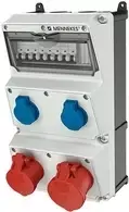 MENNEKES Elektrotechnik GmbH & Co. KG CEE kištukinių lizdų kombinacija 930010