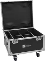 Roadinger transportinis dėklas 4× AKKU IP PAR 7 QCL WDMX su įkrovimo funkcija 31005182