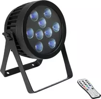 LED prožektorius EUROLITE PAR 9 UV 9x3W – UV PAR šviestuvas scenai ir klubams