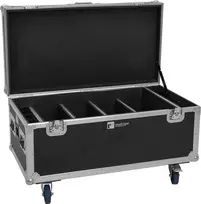 Roadinger transportinis dėklas 4× AKKU Multiflood IP 8×10W RGBW Wash