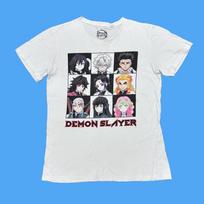 Demon Slayer Shirt White Anime Manga Japanese Tv Show Cartoon Movie Shonen Jump 3XL black