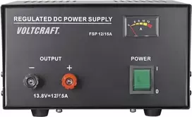 Laboratorinis nuolatinės srovės maitinimo šaltinis Voltcraft FSP-11312 – 13,8 V, 12 A, 165 W
