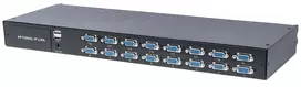 Intellinet modulinis 16 prievadų VGA KVM jungiklis, skirtas naudoti su gaminių numeriais 507622, 507738, 507981, 507998, 508025, 508032, 508049 ir 508056