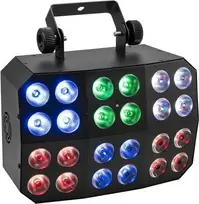 LED pixel šviestuvas EUROLITE CLS-6 PIX HCL 6x12W RGBW – 6 šviestuvų rinkinys