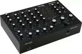 4 kanalų rotacinis maišytuvas Omnitronic TRM-422 su USB ir FX send