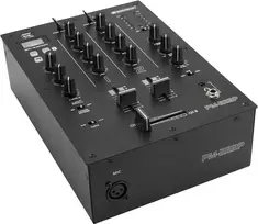 DJ Mikseris Omnitronic PM-222P 2 kanalų su grotuvu