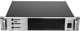 PA stiprintuvas Omnitronic A-3603 — 800 W RMS vienam kanalui esant 4 Ω