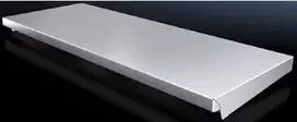 Viršutinis skydelis stelažui Rittal AX 2474.010 — nerūdijantis plienas, 760×300 mm
