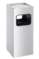 Durable 333123 šiukšliadėžė su pelenine, 17 l, metalinė
