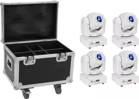 Judantis prožektorius EUROLITE TMH-S60 4x LED su transportavimo dėklu