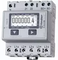 Trifazis energijos skaitiklis Finder 7E.56.8.400.0010 3Ph 230V 50Hz