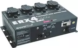 DMX jungiklių blokas EUROLITE ERX-4 4 kanalų DMX valdiklis apšvietimo sistemoms