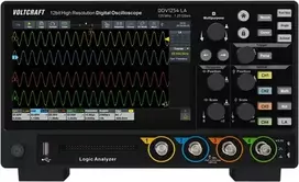 Voltcraft DOV1254 LA Skaitmeninis osciloskopas 125 MHz 4 kanalai 1.25 GSa/s 100 Mpts 12 Bit (VC-16753925)