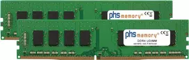 PHS-memory 16GB (2x8GB) rinkinys RAM atminties modulis, skirtas Gigabyte GA-X150M-PRO ECC (rev. 1.0) DDR4 UDIMM 2133MHz (SP152380)