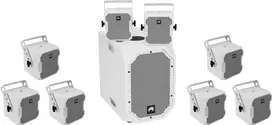 Aktyvi kolonėlių sistema Omnitronic BOB-10A ws su 8× BOB-4 ws (20000537)