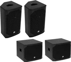 Pasyvių garsiakalbių rinkinys Omnitronic AZX passiv S 200W 8 omai