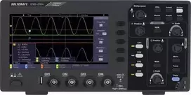VOLTCRAFT DSO-2104 Skaitmeninis osciloskopas 100 MHz 4 kanalai 1 GSa/s 80 ktp 8 bitų