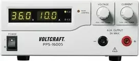 Laboratorinis maitinimo šaltinis Voltcraft PPS-16005 1–36V DC, 0–10A