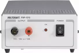 Voltcraft laboratorinis maitinimo šaltinis, fiksuota įtampa FSP 1212 11–15 V/DC 12 A 180 W 1 vnt.