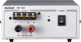 Maitinimo šaltinis suoliui Voltcraft FSP 1225 – reguliuojama 11–15 V DC, 25 A