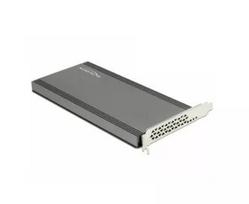 DeLOCK 89961 PCIe lustinė plokštė su dviem M.2 lizdais NVMe/SATA SSD