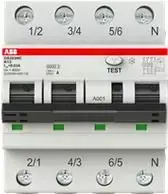ABB RCBO jungiklis DS203NCA-B32/03P+N DS203NC B32 A30 - Miniatiūrinis grandinės pertraukiklis (2CSR256140R1325)