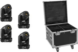 LED rinkinys EUROLITE TMH-S90 4x su transportavimo dėklu