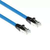 Tinklo kabelis ACT SC4826 RJ45 kištukas į RJ45 kištuką CAT6A 20m Juodas
