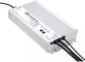 HLG-600H-24A LED tvarkyklė / transformatorius, pastovi įtampa ir srovė, 600 W, 25 A, 24 V