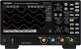 Voltcraft DOV1254F LA Skaitmeninis osciloskopas 125 MHz 4 kanalai 1.25 GSa/s 100 Mpts 12 bitų (VC-16753935)