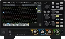 Voltcraft DOV2504 LA Skaitmeninis osciloskopas 250 MHz 4 kanalai 1.25 GSa/s 100 Mpts 12 bitų (VC-16753955)