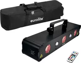 LED daugiafunkcis lazerinis baras EUROLITE 20000933 su minkštu dėklu