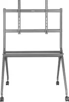 SpeaKa Professional SP-TVC-1100 TV mobilus vežimėlis, aukštis reguliuojamas 127,0 cm, tinka 50–218,4 cm (86 colių) ekranams (SP-13383156)