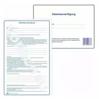 Avery Zweckform 2837 paciento valios pareiškimo formos blankas (Patientenverfuegung), 220 x 163 mm