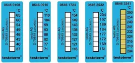 TESTO temperatūros matavimo juostelė 50 x 18 mm (0646 1724)