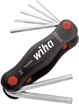 L formos šešiabriaunių raktų rinkinys Wiha 351 PK7