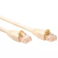 ACT Ivory 15 m U/UTP CAT5E patch laidas su RJ45 jungtimis, snagless