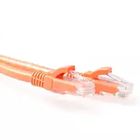 ACT Orange 1 m U/UTP CAT6 jungiamasis laidas su apsaugotais RJ45 kištukais