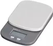 Pašto svarstyklės MAULstart su LCD ekranu – Pilka/Balta – 170 mm x 110 mm x 25 mm (1623082)